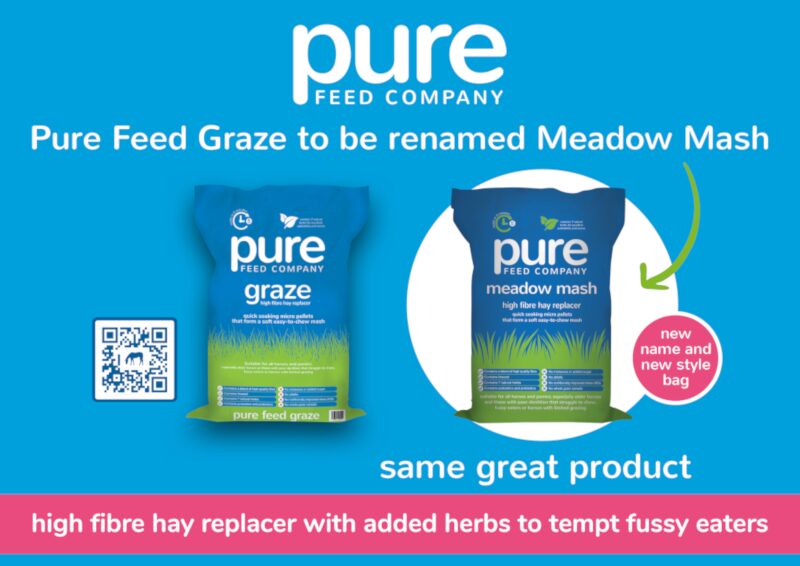 Pure Feed Graze gets a new name: Pure Meadow Mash